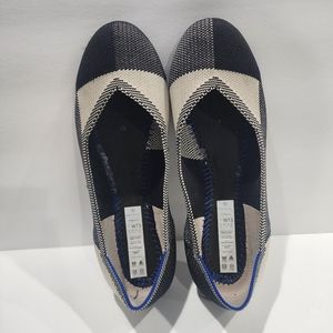 Rothy's The Flat Black Captoe 7.5